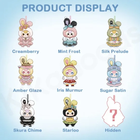 Baby Three Lolita's Dream Mini Plush - Special Liquid/ Glitter/ Crying Eyes - Picture 12 of 12